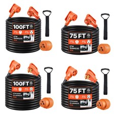 Uimoso 75/100 FT RV Extension Cord, 30/50A, STW, 10AWG/3 or 6/3 + 8/1 Gauge picture