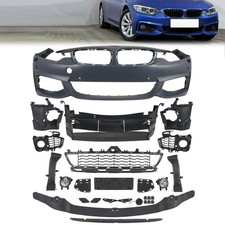 Full Front Bumper Cover Kit W/ PDC Holes Fit 14-20 BMW F32 F33 F36 M-Tech Style picture