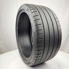 Set of 2 Used 265/35ZR20 Michelin Pilot Sport 4 S NO 99Y 5.5/32 (DOT 19) picture
