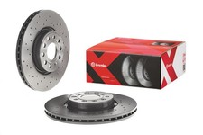 Brembo Xtra Front X-Drilled Brake Disc Rotor For Audi A3 Q3 Quattro VW Eos Jetta picture
