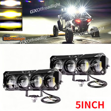 2X 5'' inch LED Work Light Bar Spot OffRoad Driving Pods Truck Fog Lights White picture