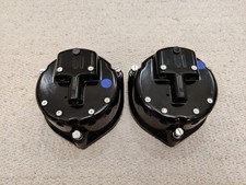 NEW FERRARI 250 275 330 365 400 412 512 GT V12 TESTAROSSA DISTRIBUTOR CAP PAIR picture