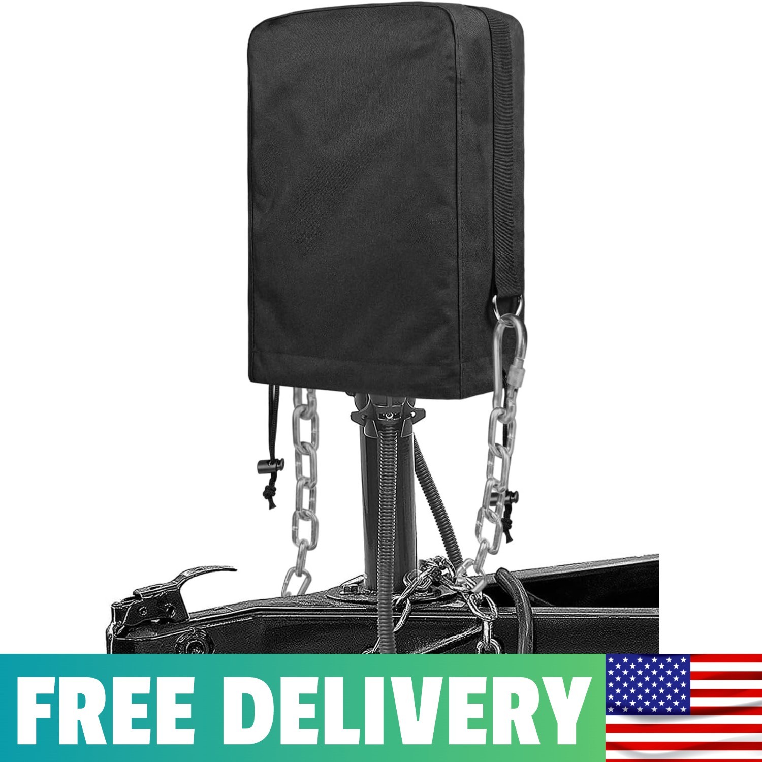 RV Electric Tongue Jack Cover, Waterproof Protective Cover For Trailers | RV Electric Tongue Jack Cover, Waterproof Protective Cover For Trailers |