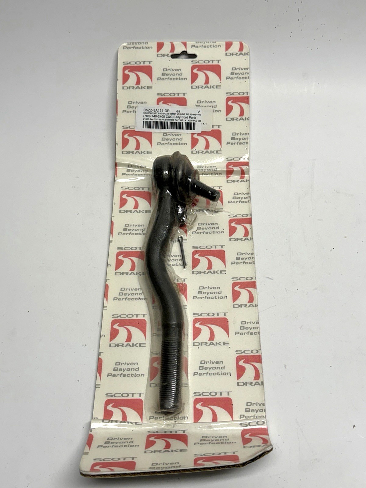 NEW Scott Drake Steering Tie Rod End -1964-1966 Ford Mustang Scott Drake Inner NEW Scott Drake Steering Tie Rod End -1964-1966 Ford Mustang Scott Drake Inner