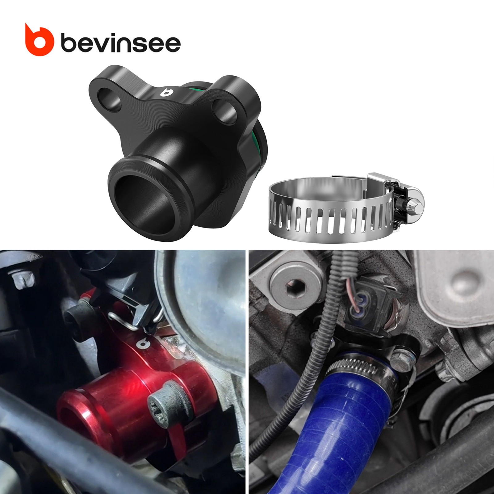 Water Hose Fitting For BMW 520i 528i 530i 535i X1 X3 X4 X5 X6 Z4 N54 N52 N53 N20