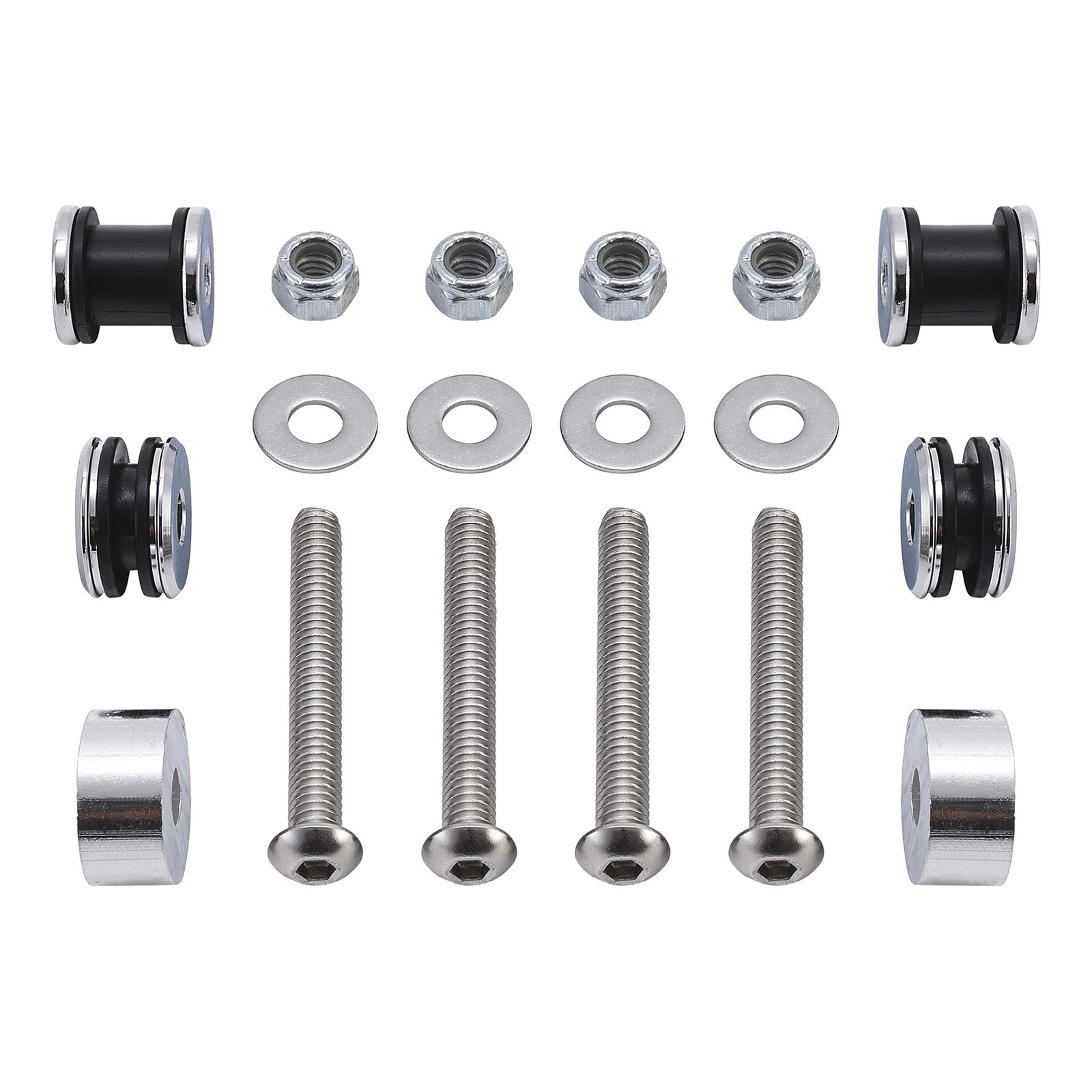 Docking Hardware Kit For 2000-17 Harley Softail Detachable Sissy Bar Solo Rack Docking Hardware Kit For 2000-17 Harley Softail Detachable Sissy Bar Solo Rack