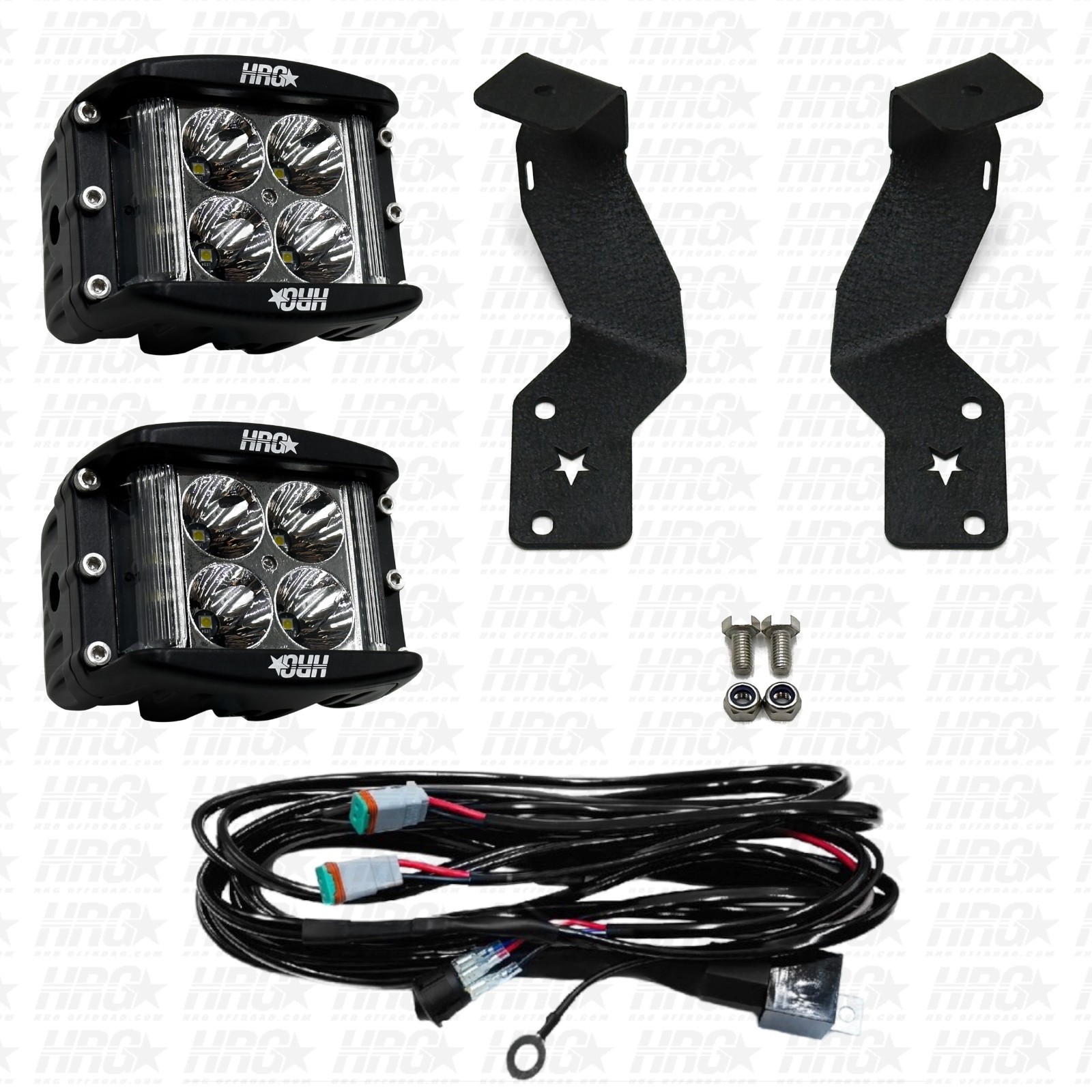 STRIKER 3 INCH (76MM) SIDE SHOOTER POD LIGHT KIT FOR 2019-2024 SUBARU FORESTER