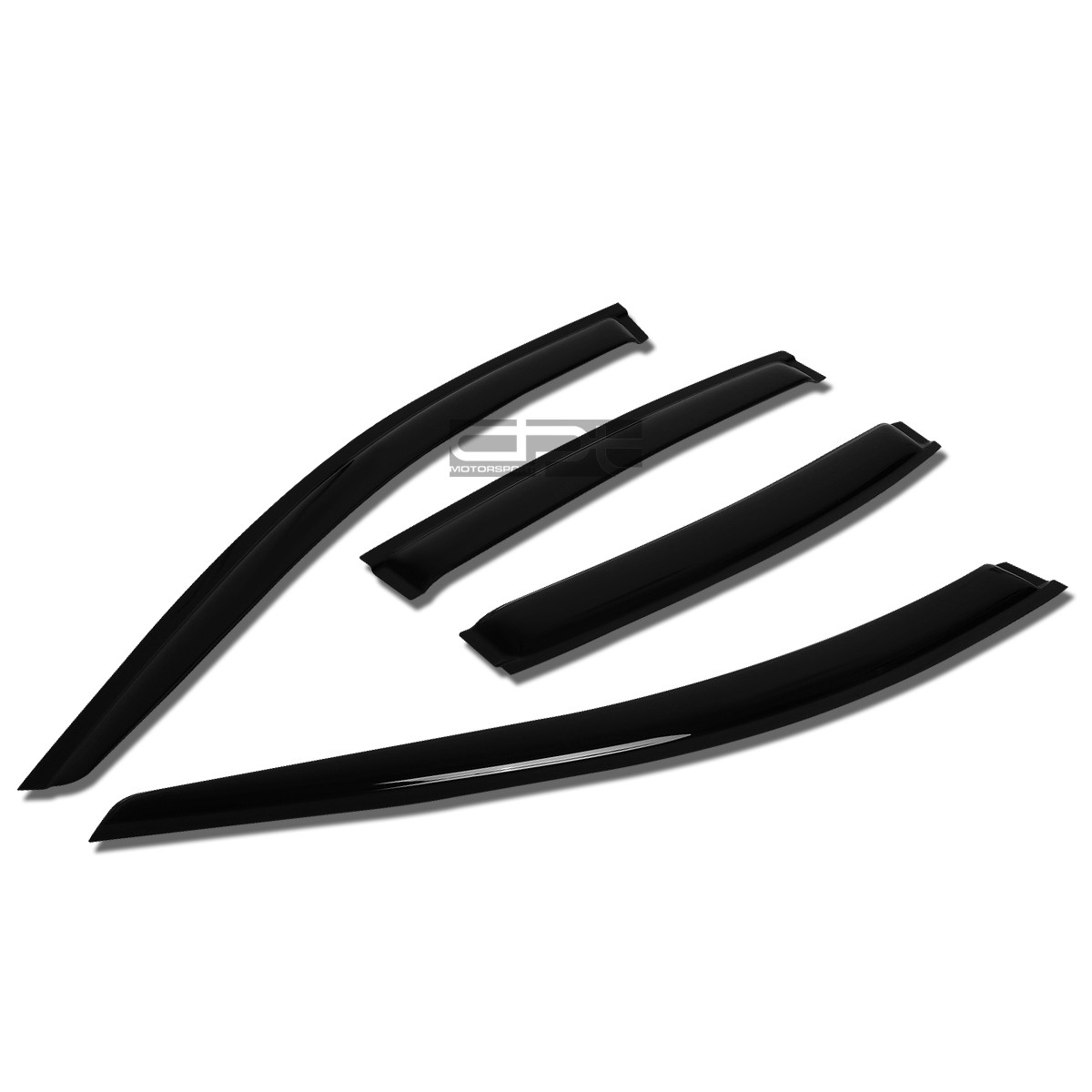 Fit 07-10 Hd Elantra L4 Smoke Tint Window Visor/Wind Deflector Vent Rain Guard