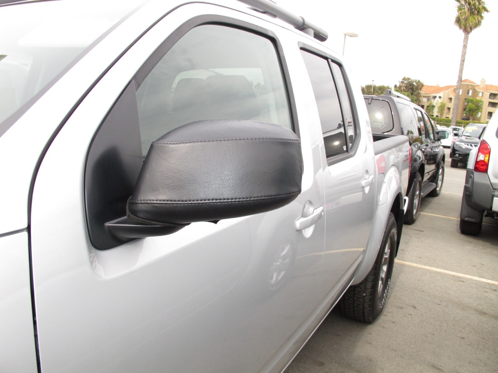 Colgan Car Mirror Covers Bra Protector Black Fits Nissan Frontier 2009-2021 
