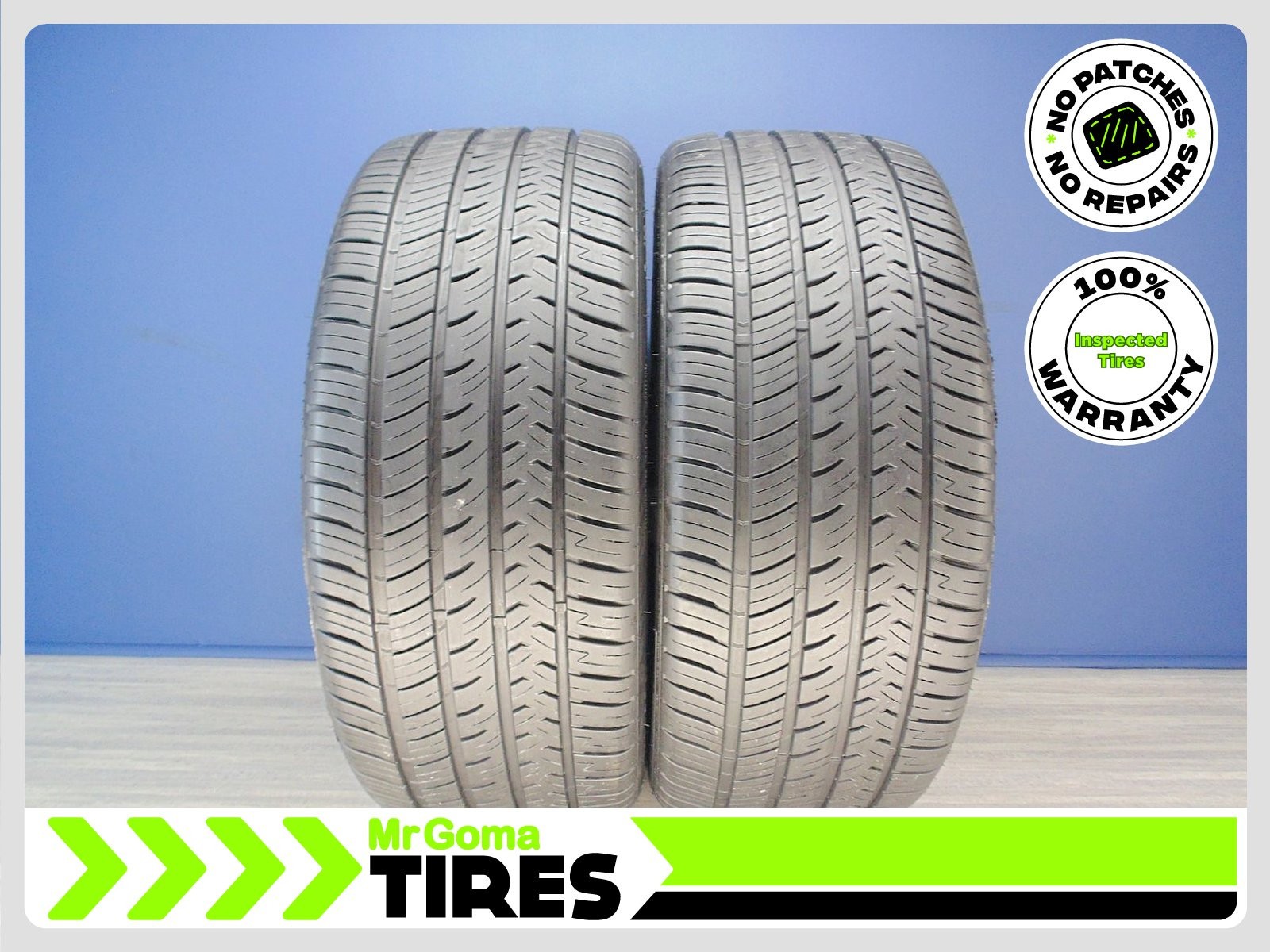 2 Advanta HPZ-02 A/S XL 285/45R21 Used Tires 8.9/32 Tread No Patch 113H 2854521 2 Advanta HPZ-02 A/S XL 285/45R21 Used Tires 8.9/32 Tread No Patch 113H 2854521