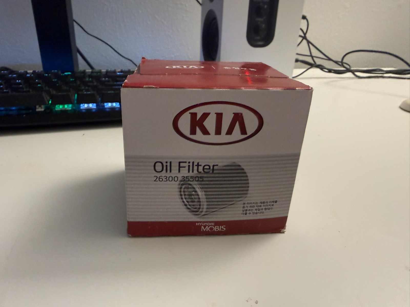 Genuine OEM Kia 26300 35505 Oil Filter Genuine OEM Kia 26300 35505 Oil Filter
