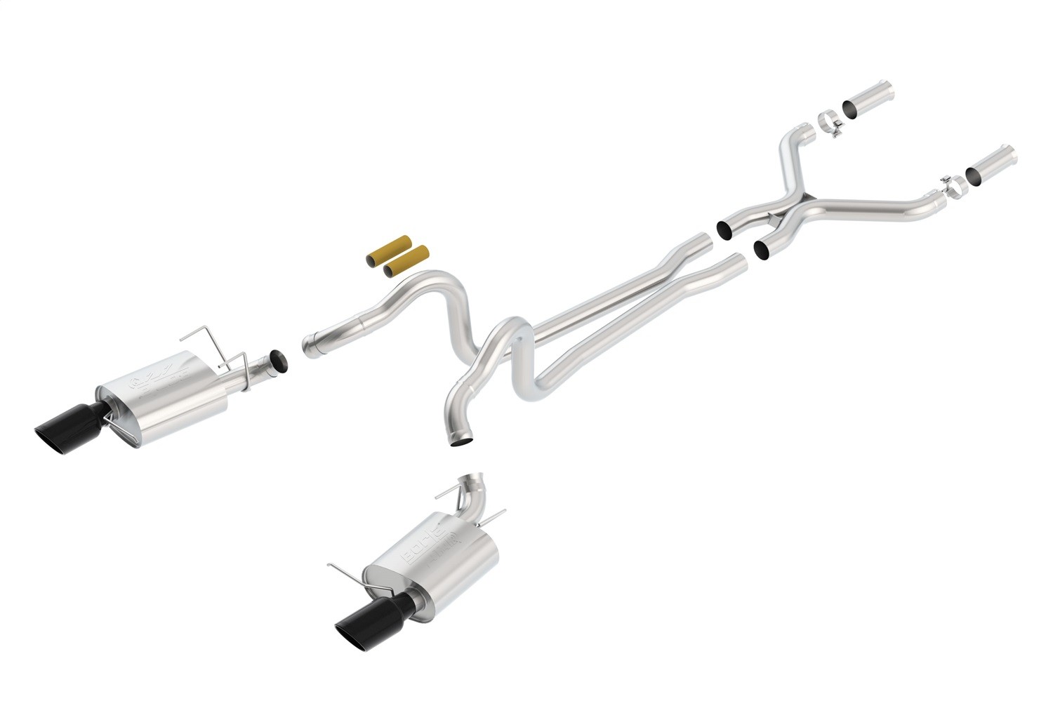 Borla 140516BC ATAK Cat-Back Exhaust System Fits 13-14 Mustang
