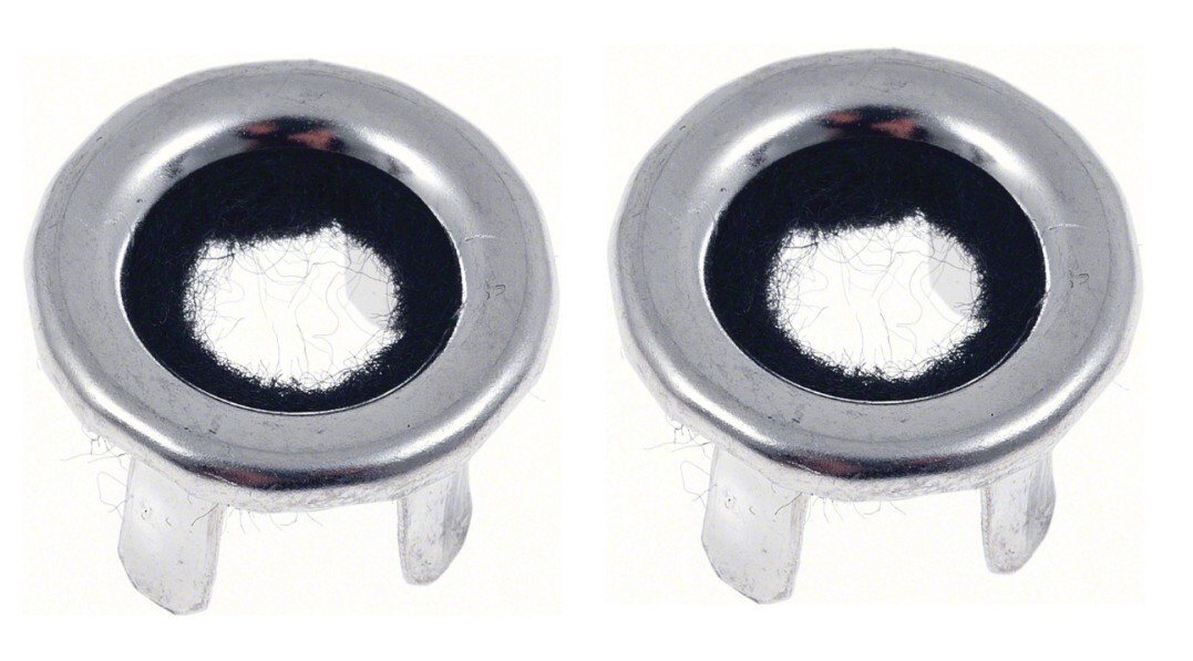 OER Door Lock Knob Ferrule Set For 1973-1991 Chevrolet and GMC Pickup Truck