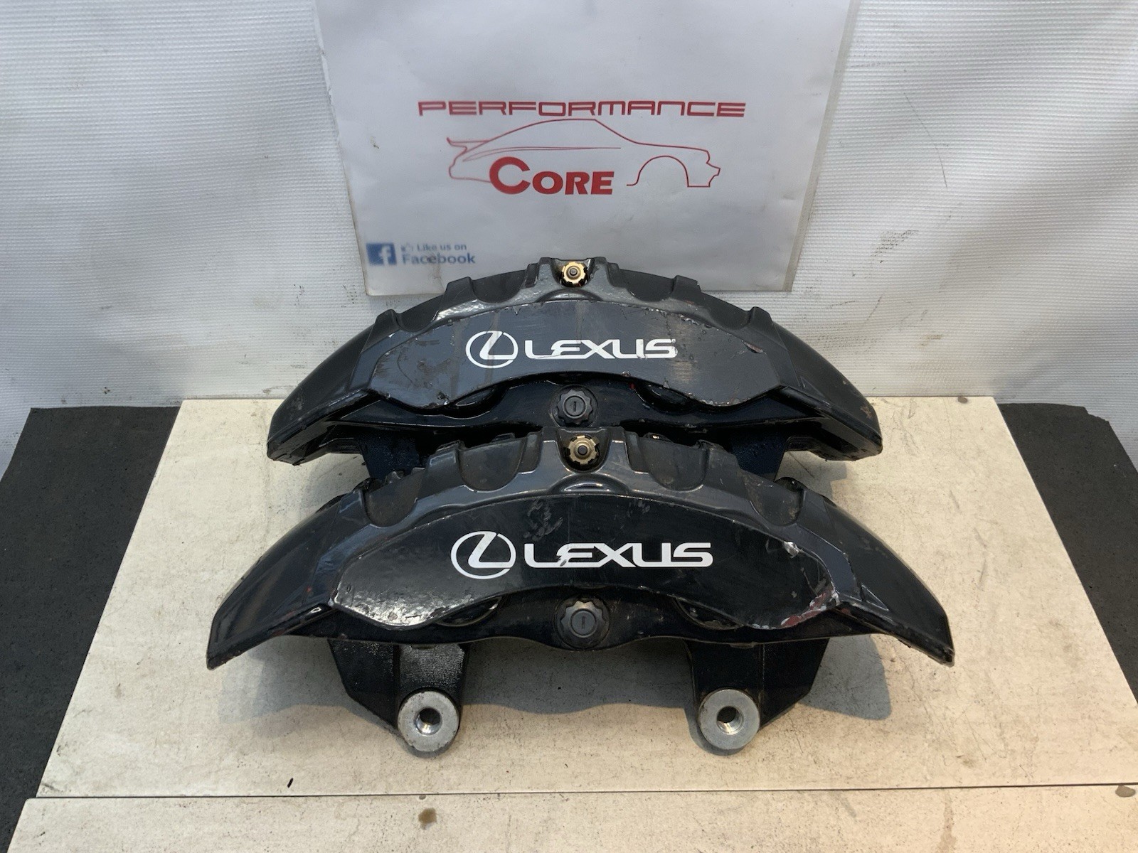 2023 - 2026 LEXUS RX 500h F Sport Front Brake Caliper Pair Left Right 6 Piston