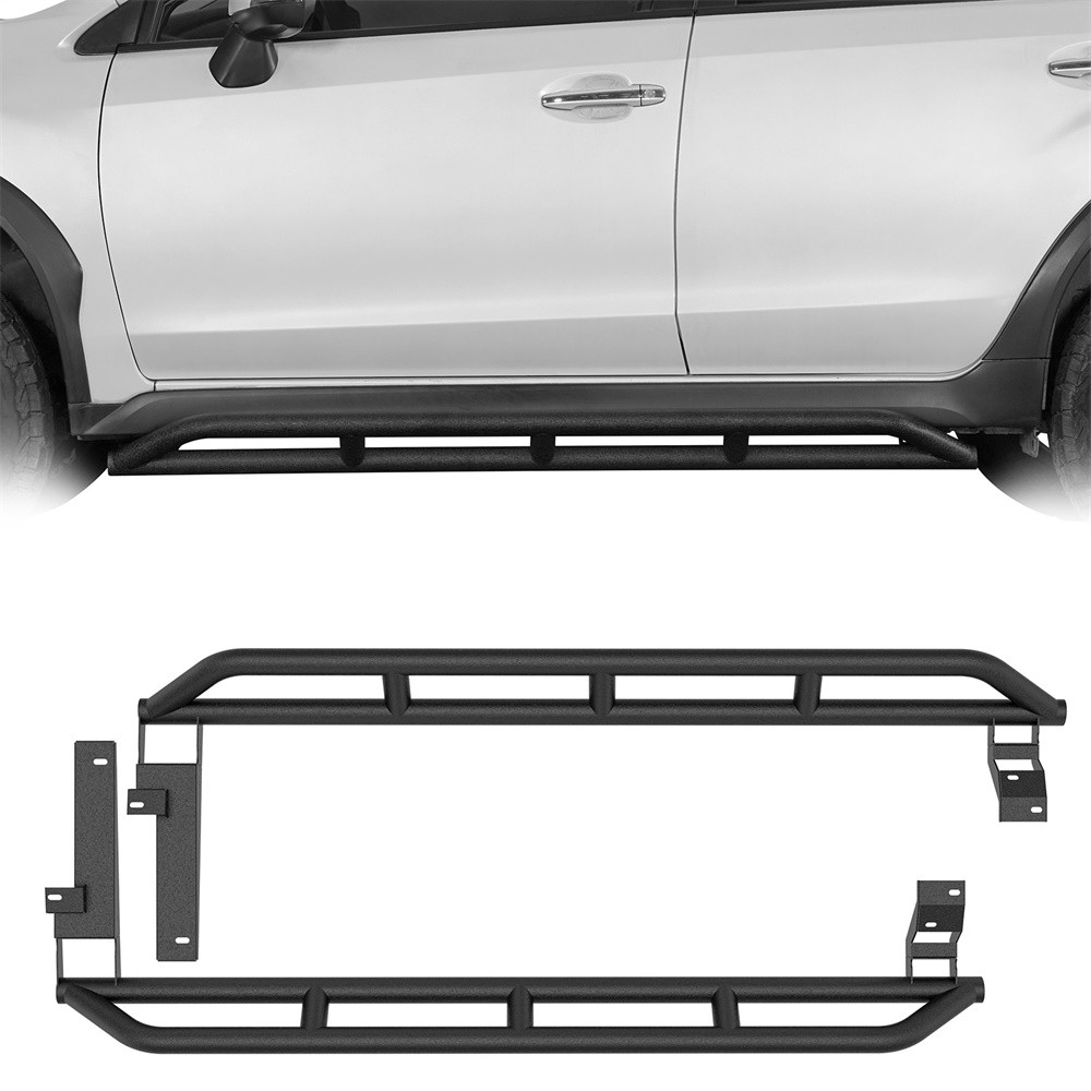 2x Body Slider Tubular Guard for Subaru XV Crosstrek 2013 2014 2015 2016 2017