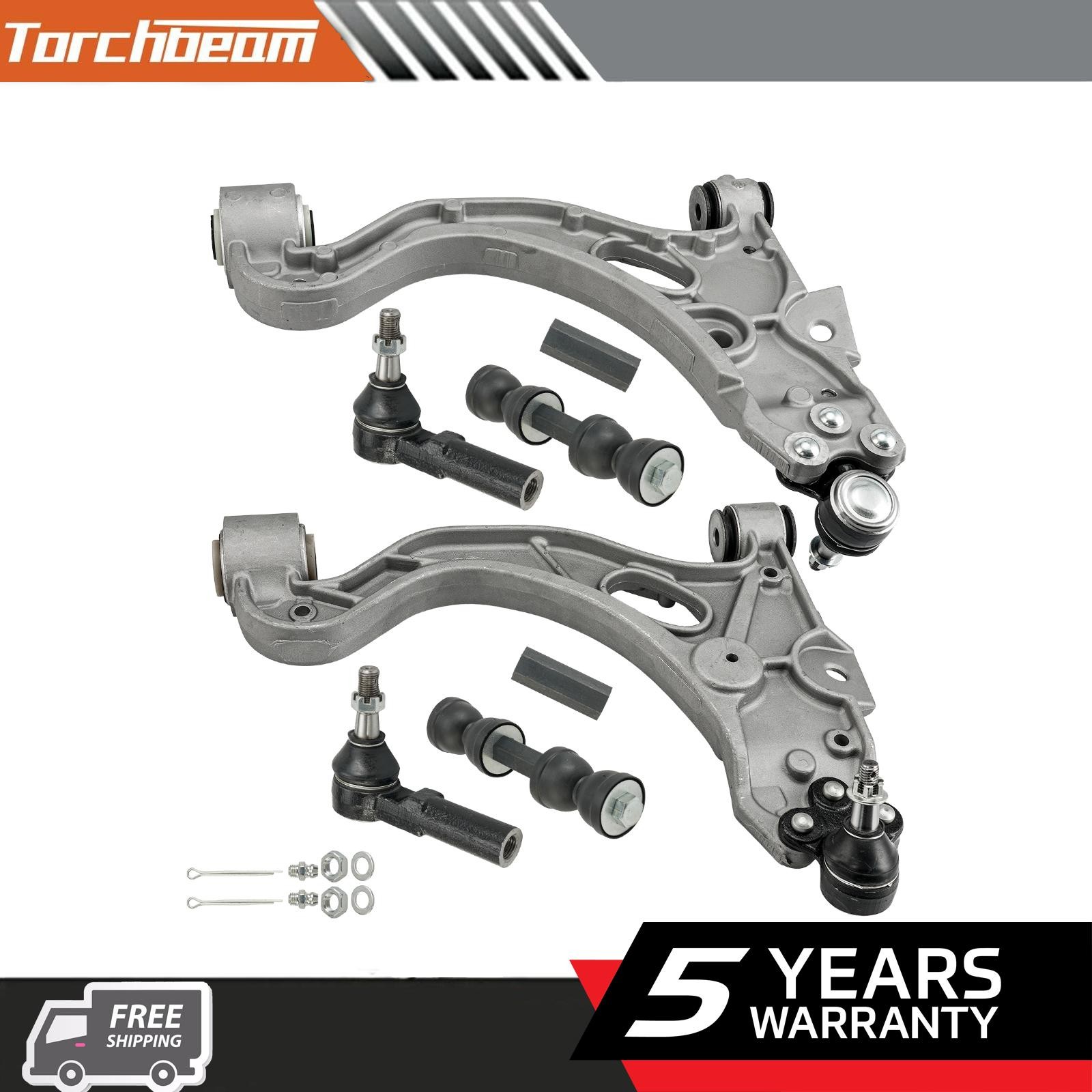 6PC Front Lower Control Arms w/ Ball Joint For Buick LeSabre 2000-2005 ES3452
