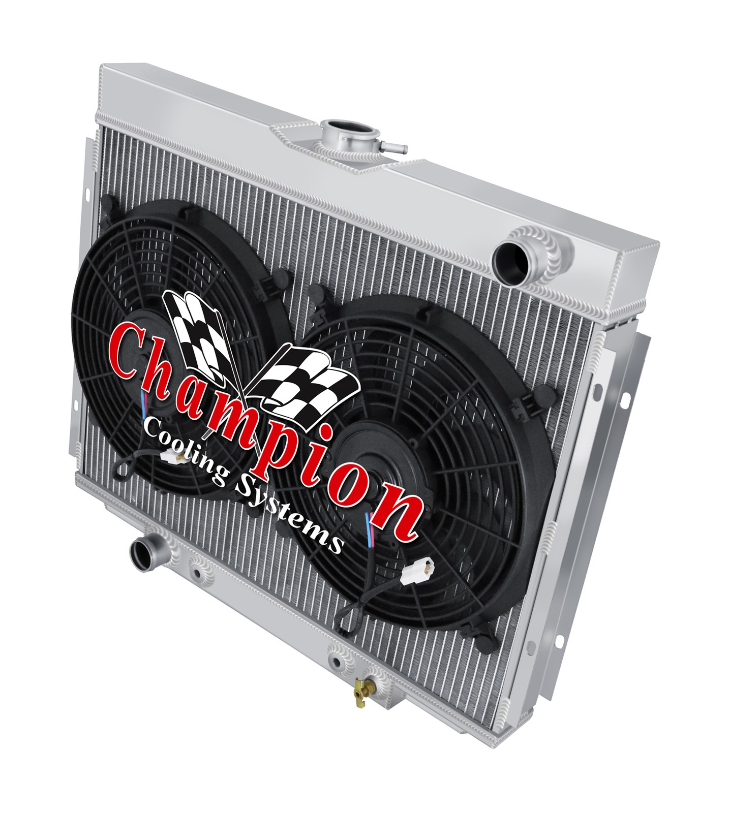 KR Champion 3 Row Radiator,12\