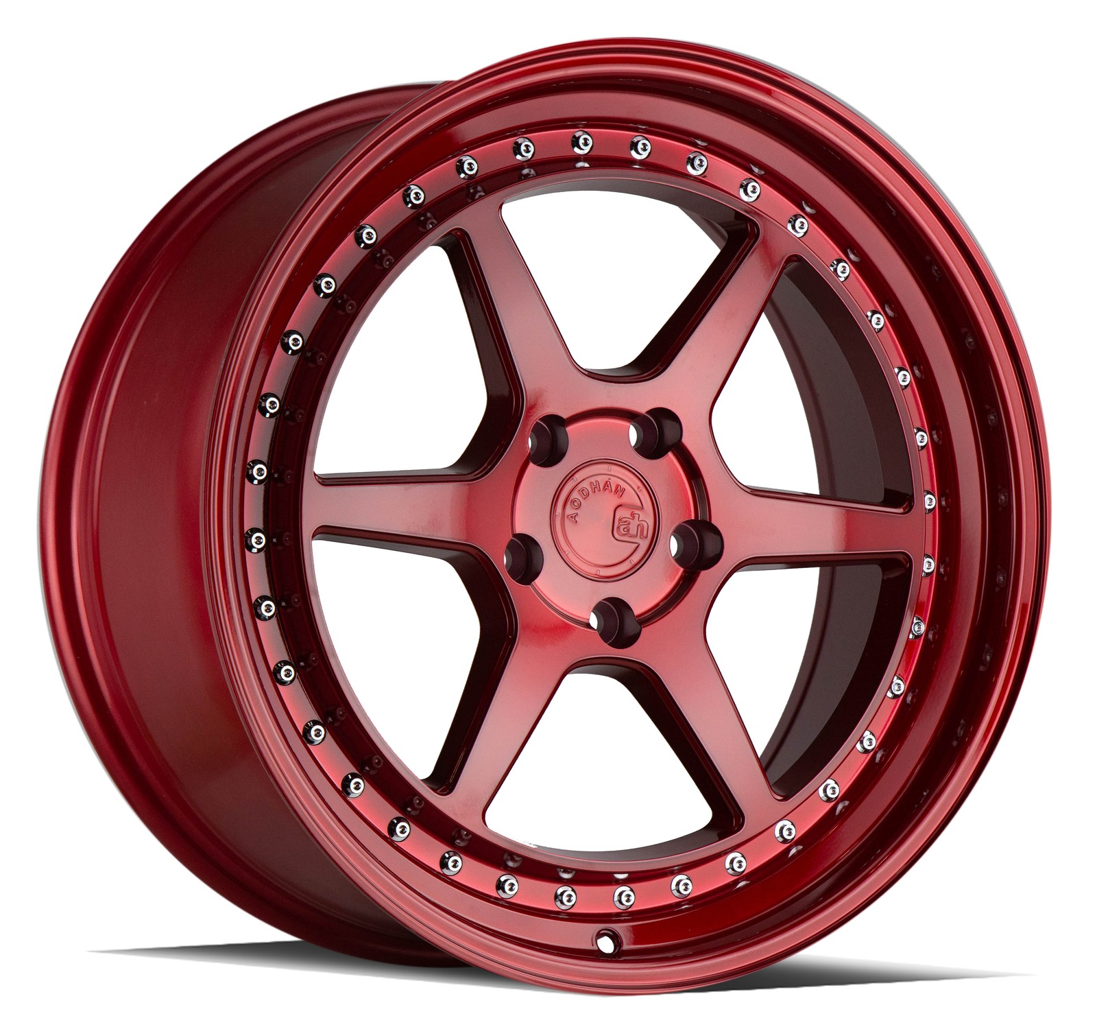 One 18x10.5 Aodhan DS09 DS9 5x114.3 15 Red Wheel Rim 73.1 One 18x10.5 Aodhan DS09 DS9 5x114.3 15 Red Wheel Rim 73.1