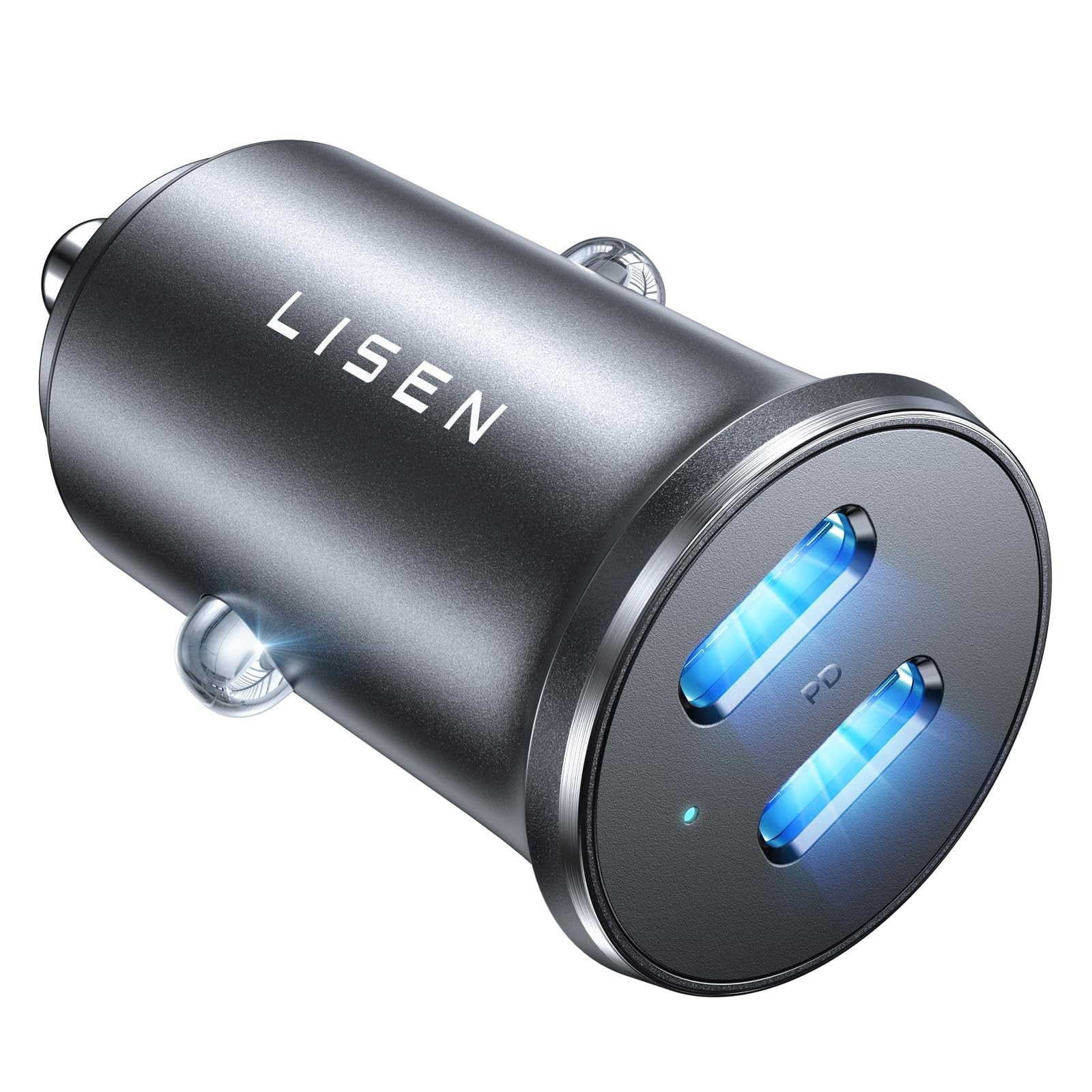 LISEN 90W USB C Car Charger C Fast Charge, 45W PD&QC 3.0 1 Pack, Black LISEN 90W USB C Car Charger C Fast Charge, 45W PD&QC 3.0 1 Pack, Black