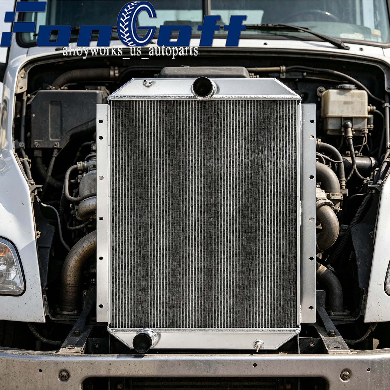 Radiator For 1978-1993  International Navistar Truck 1600 1700 4600 4900 Series