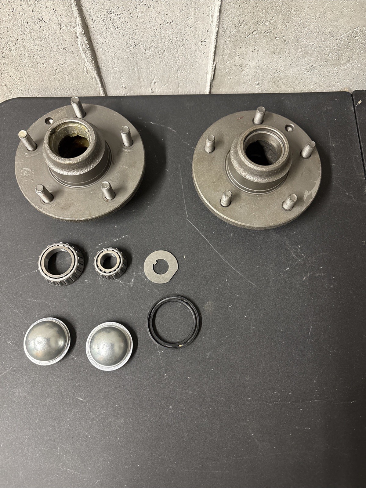 1955-1968 Chevy OEM Tapered Bearing Front Hub Conversion Kit RESTORED