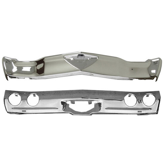 1971-72 Chevelle Front and Rear Bumpers Kit