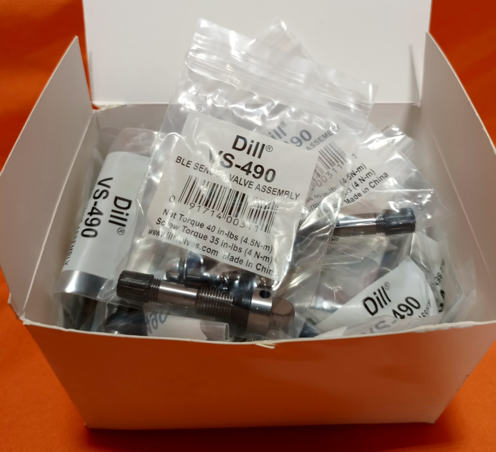 Lot Of 25 Dill VS-490 Sensor Valve Assembly