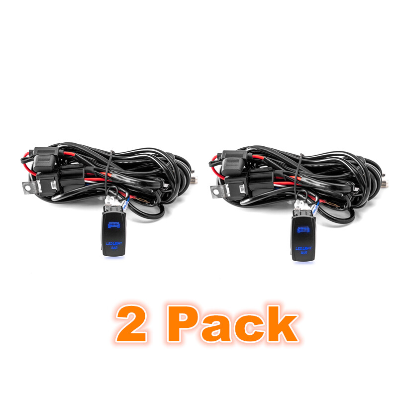 2X 10FT For CF Moto ZFORCE 500,800,950,1000 Light Bar Rocker Switch Wire Harness