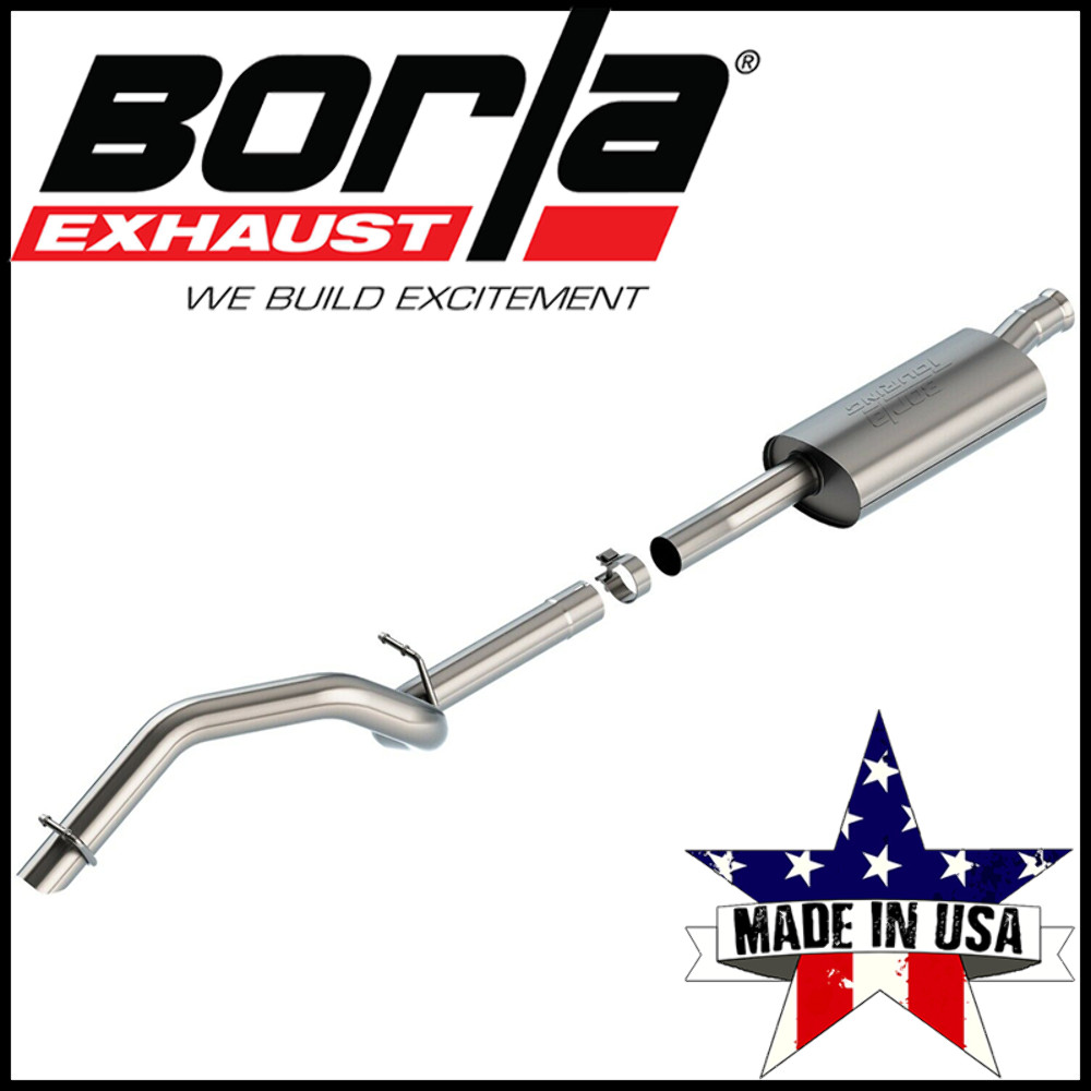 Borla Touring Cat-Back Exhaust System Fits 2018-2026 Jeep Wrangler 4-Door 2.0L