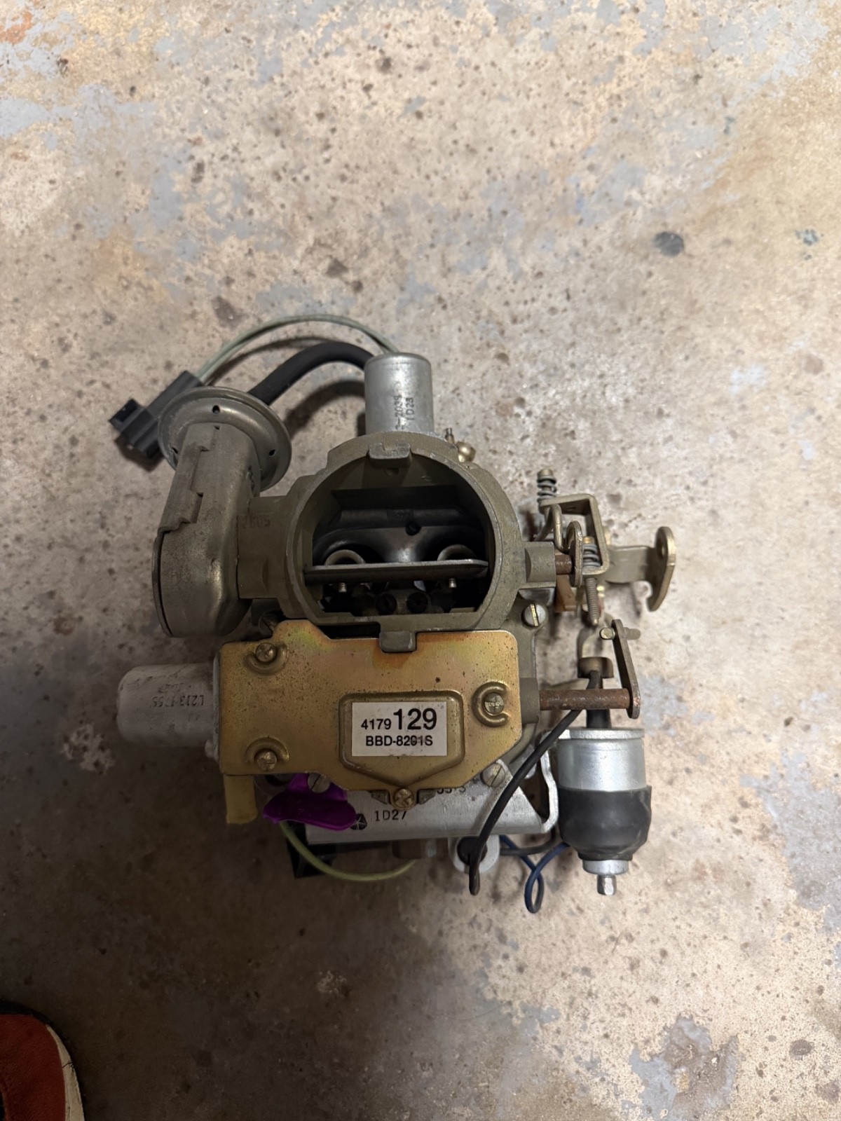 Carter BBD 8201S 2 Barrel Carburetor 1978 Chrysler Dodge Plymouth 318 V8 OEM