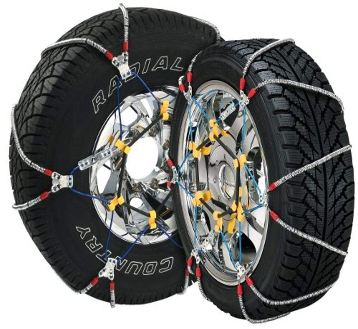 SCC SZ441 SUPER Z6 CABLE TIRE CHAIN FOR PASSENGER CARS AND SUVS - SILVER