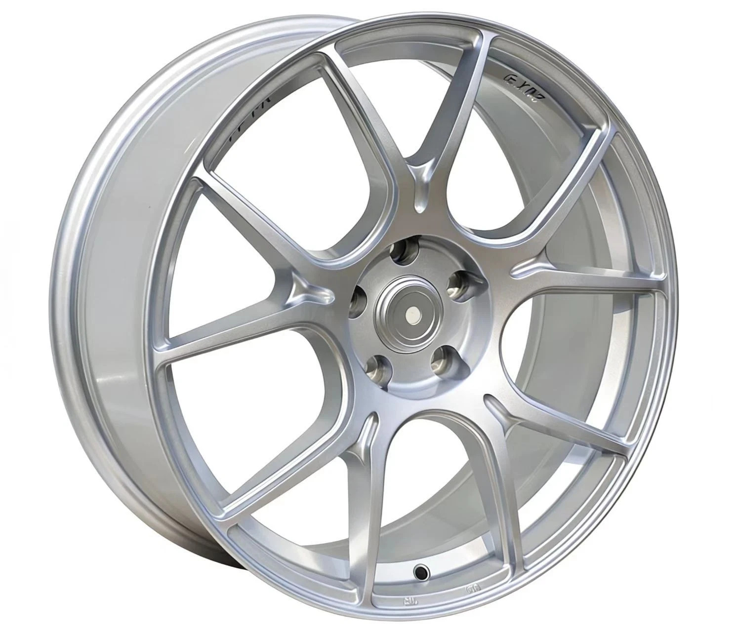 Set of 4 19x8.5 Hyper Silver Wheels 5x114.3 ET35 Rims Fit Camry Accord Civic K5 Set of 4 19x8.5 Hyper Silver Wheels 5x114.3 ET35 Rims Fit Camry Accord Civic K5