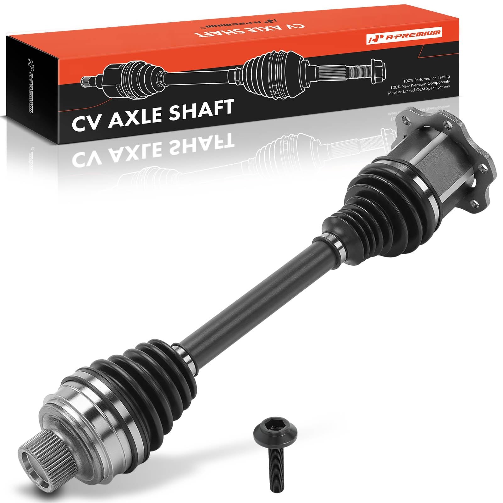 A-Premium Front Driver or Passenger Side CV Axle Shaft Assembly