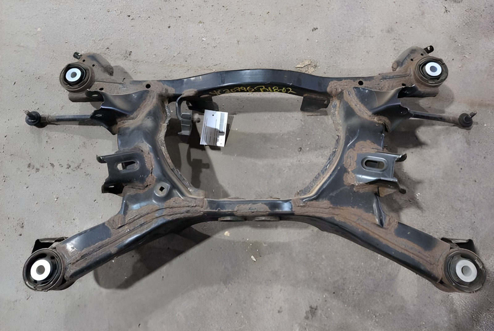 2010-2012 Subaru Legacy Rear Suspension Subframe Crossmember Assembly OEM