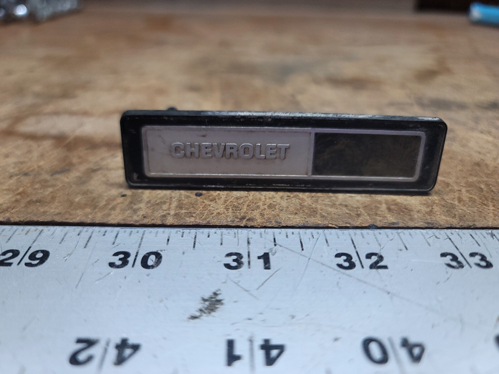 1973 CHEVROLET CHEVY chevelle ss dash emblem OEM ORIGINAL 1973 CHEVROLET CHEVY chevelle ss dash emblem OEM ORIGINAL