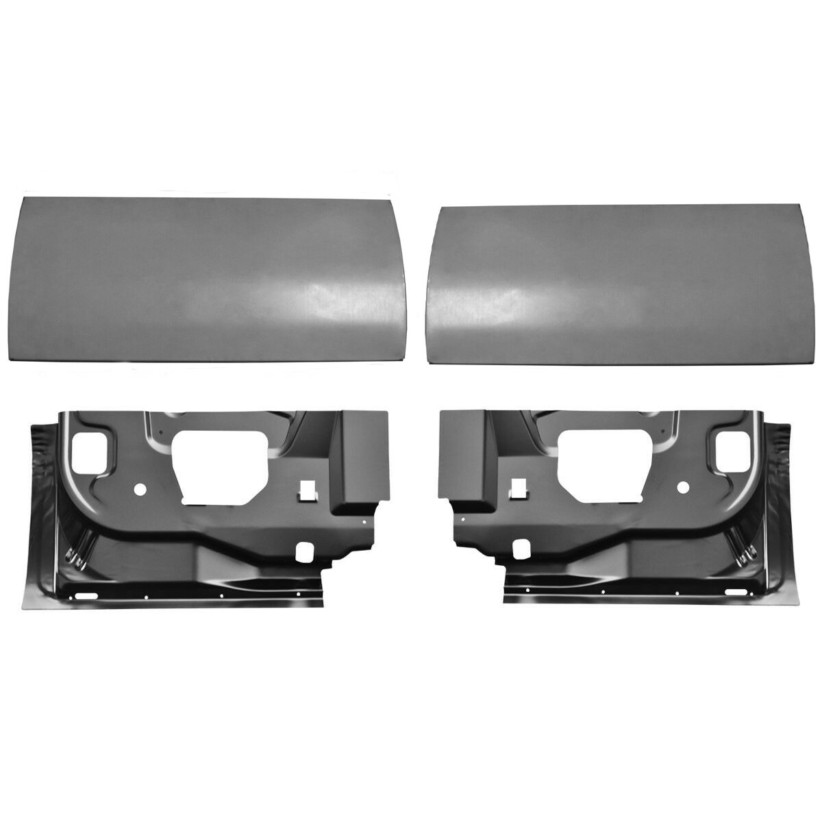 99 15 4Pc L&R Rear Door Inner & Outer Bottom Kit, Super Duty Extended Cab Truck
