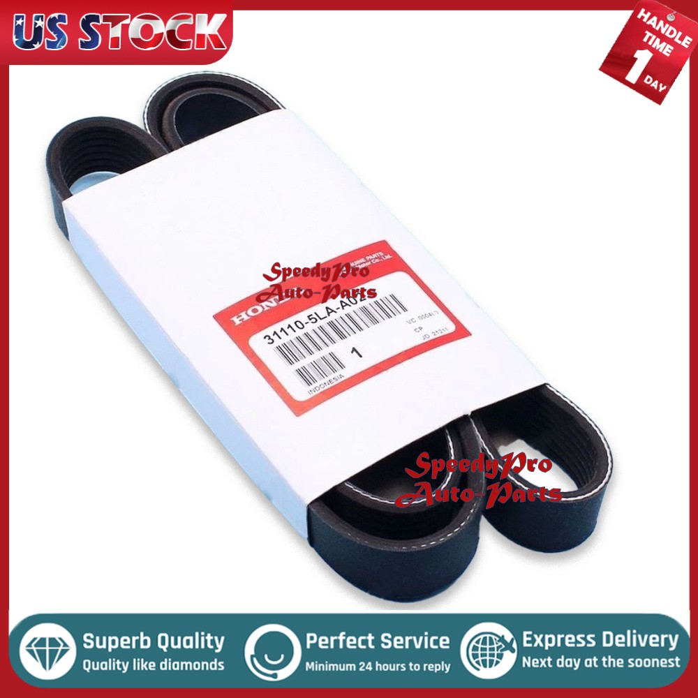 OEM Serpentine Belt For Honda 2015-2016 CR-V & 2016-2022 Acura ILX 31110-5LA-A02