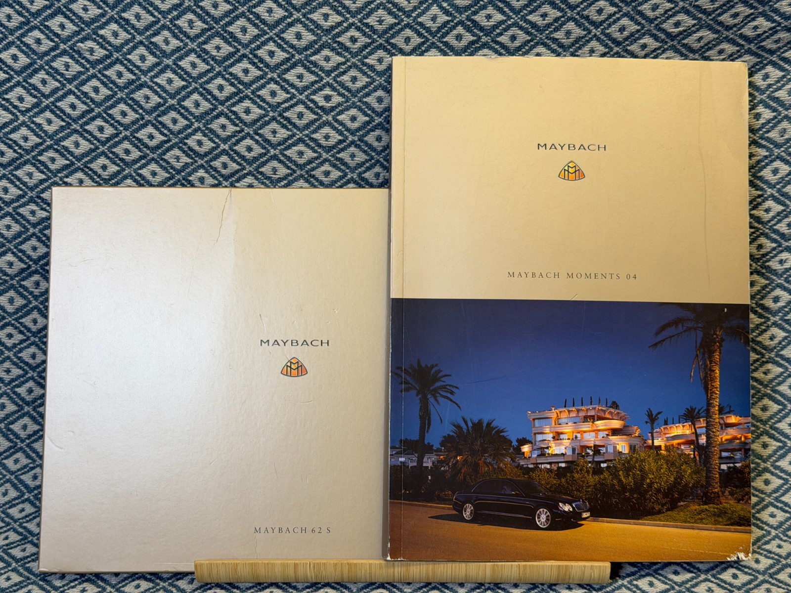 Maybach 57/62 Luxury Padded Sales Brochure Maybach Moments 04