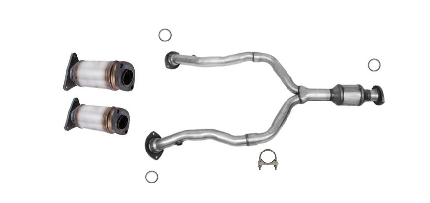 Fits Lexus GS430 4.3L Y Pipe & Catalytic Converters 2001 TO 2007