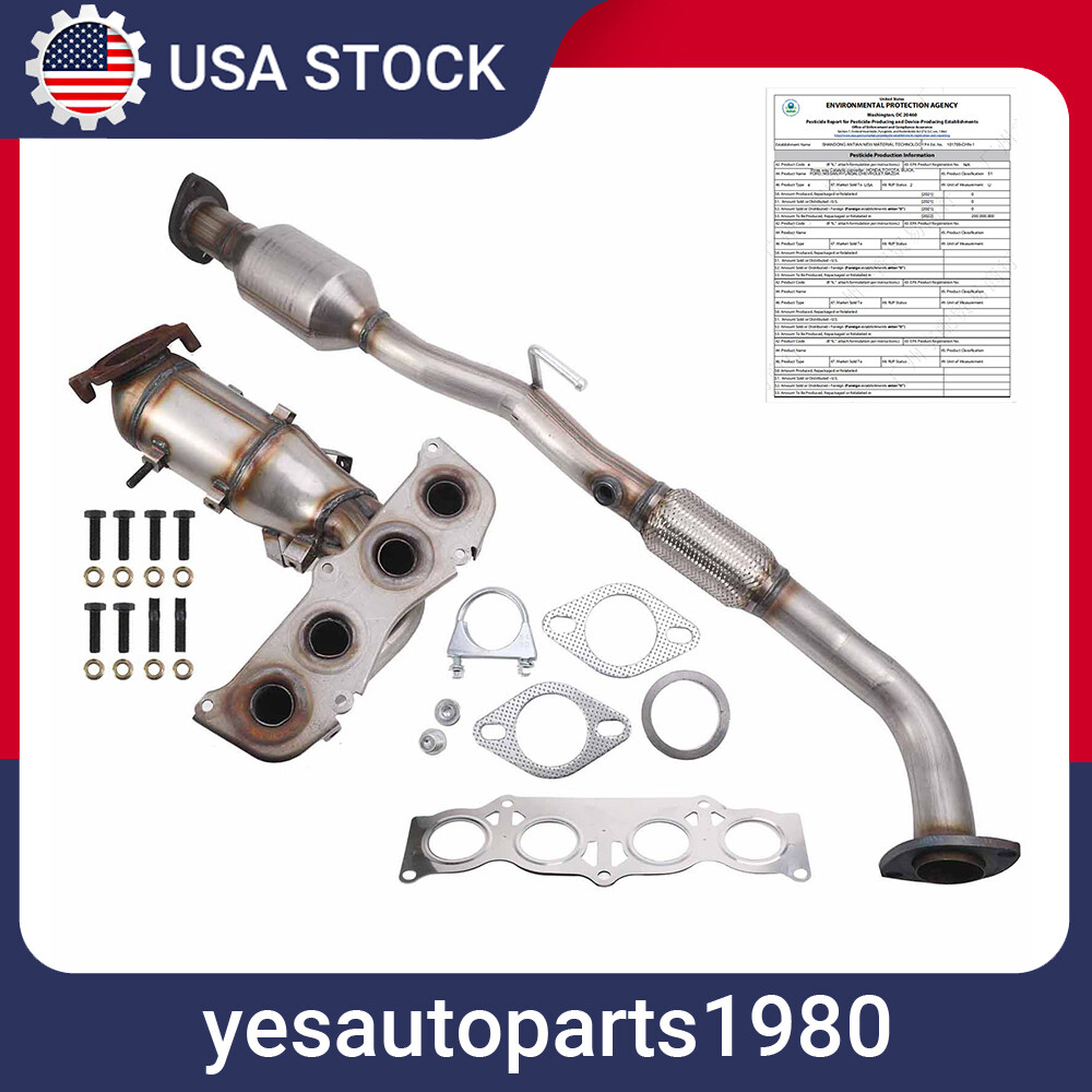 FITS 2002-2006 Toyota Camry 2.4L BOTH Catalytic Converter EPA OBDII APPROVED USA