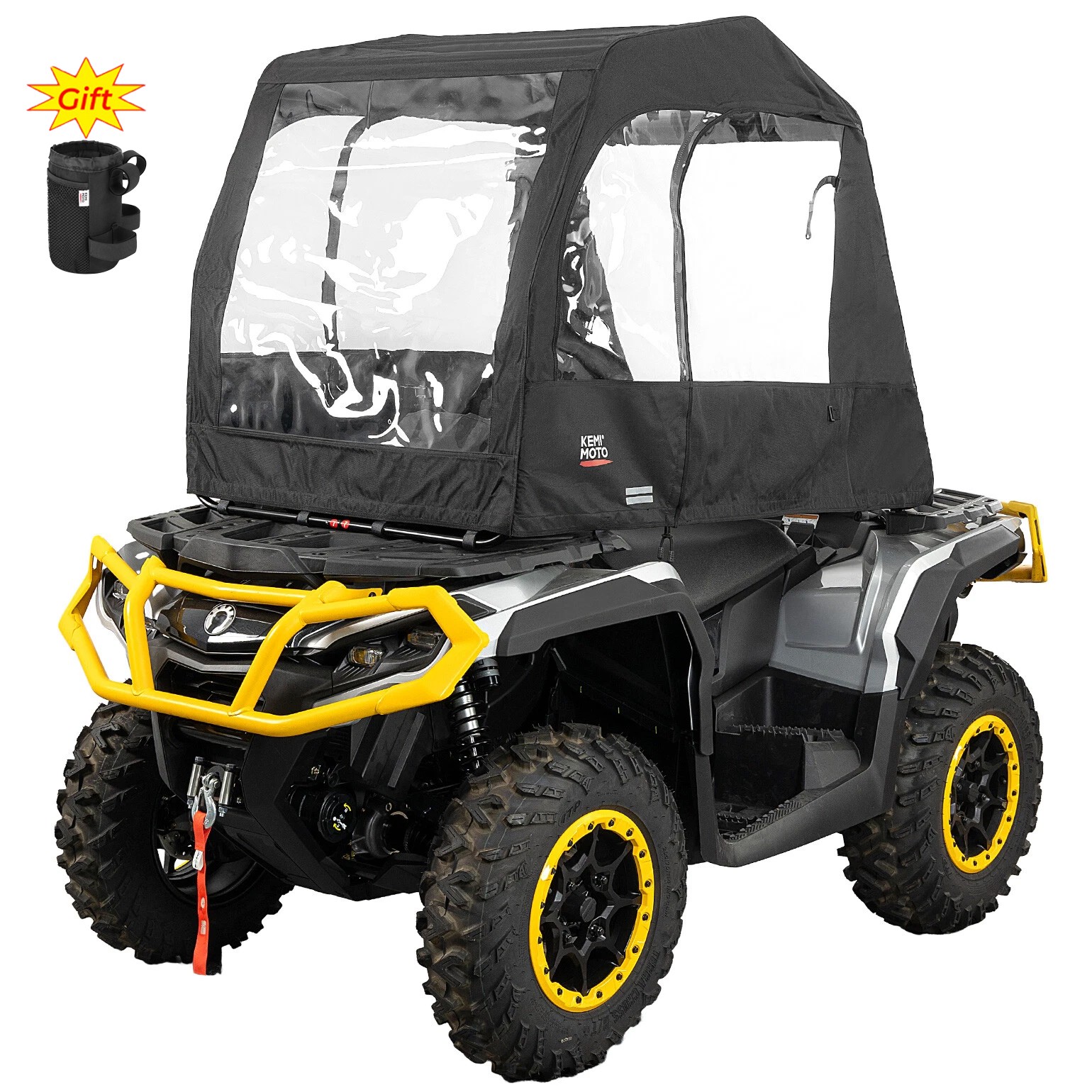 ATV Cab Enclosure Cabin Cover Outdoor Protection Cover for Polaris Sportsman 570