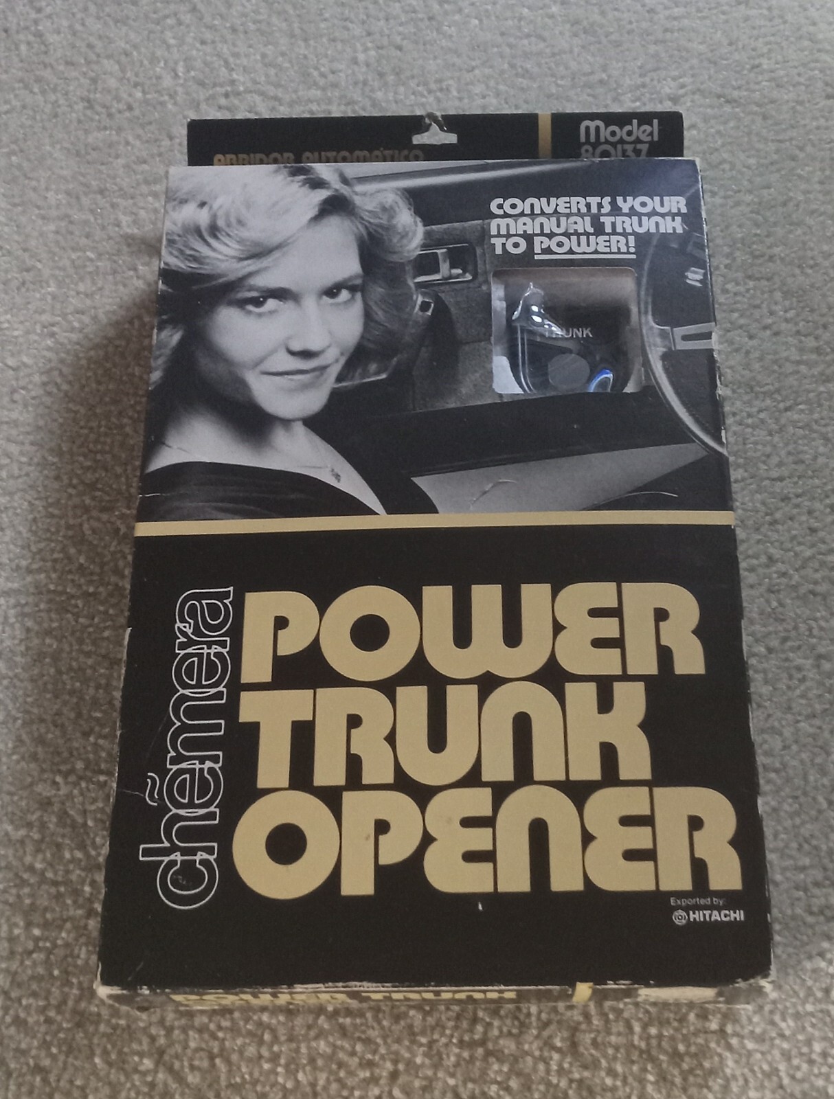 Vintage Chemera Hitachi Power Trunk Opener Conversion Kit Automobile Parts NOS Vintage Chemera Hitachi Power Trunk Opener Conversion Kit Automobile Parts NOS