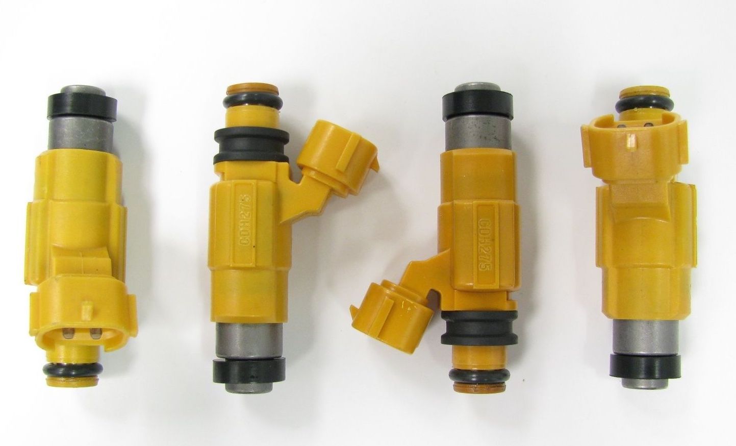 SET of 4 FACTORY REMAN Yamaha Fuel Injectors, 150 HP Outboard, # 63P-13761-00-00