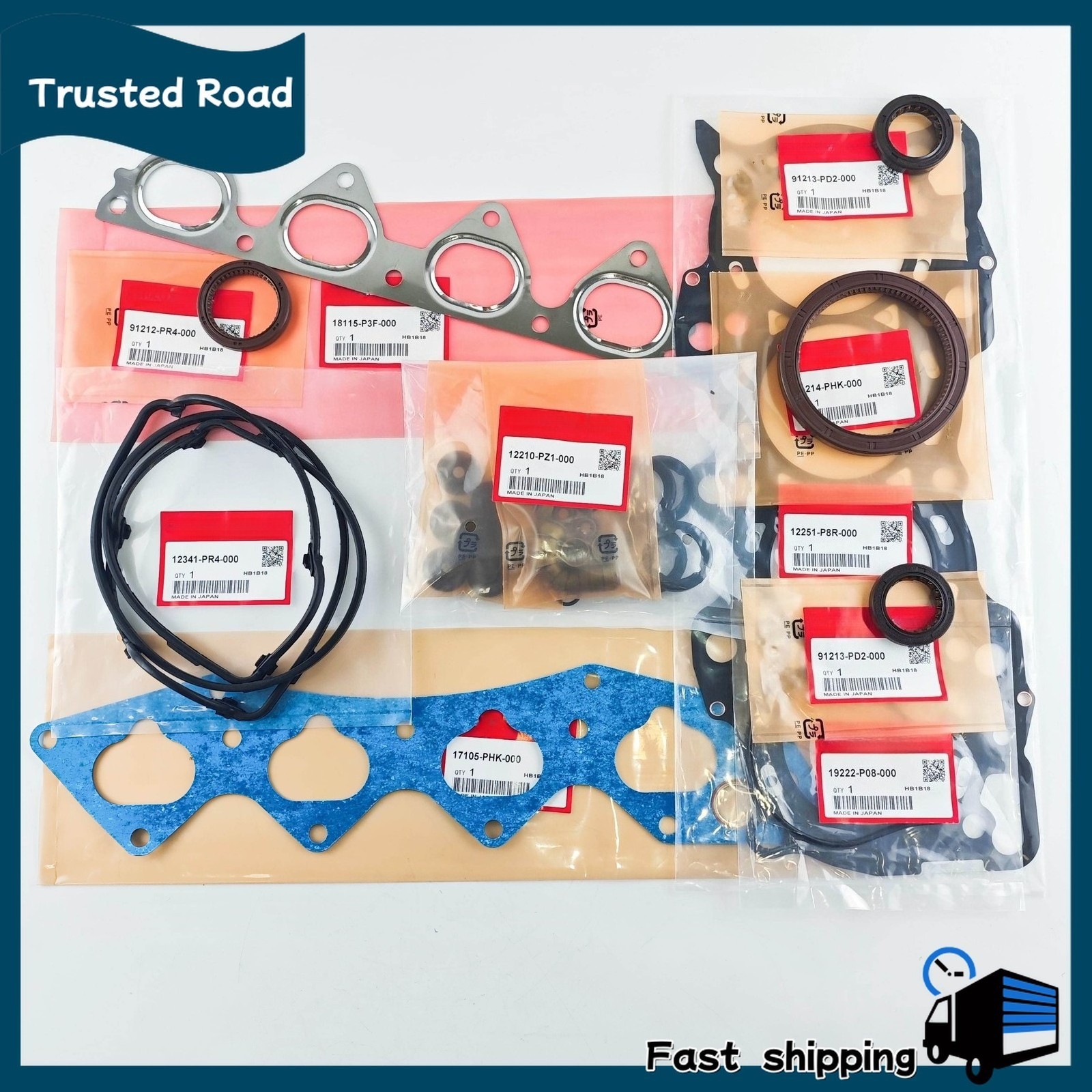 OEM New MLS Head Gasket Set For 1997-2001 Honda CR-V 2.0L DOHC 16V B20B4 B20Z2