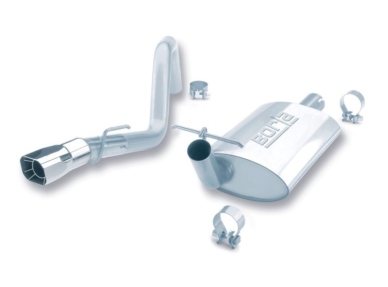 Borla Touring Cat-Back Exhaust System For 1991-1995 Jeep Wrangler YJ 4.0L Borla Touring Cat-Back Exhaust System For 1991-1995 Jeep Wrangler YJ 4.0L