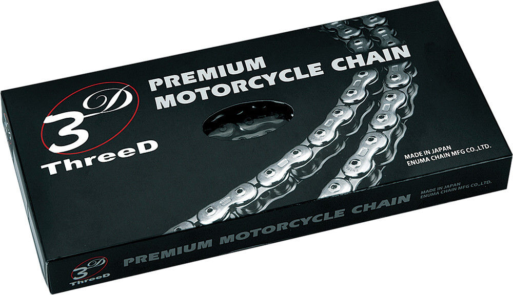 EK 1981-1984 KTM 495 MX 3D MXR CHAIN 520X120 (CHROME/NICKEL) 520MXR/3D/C-120