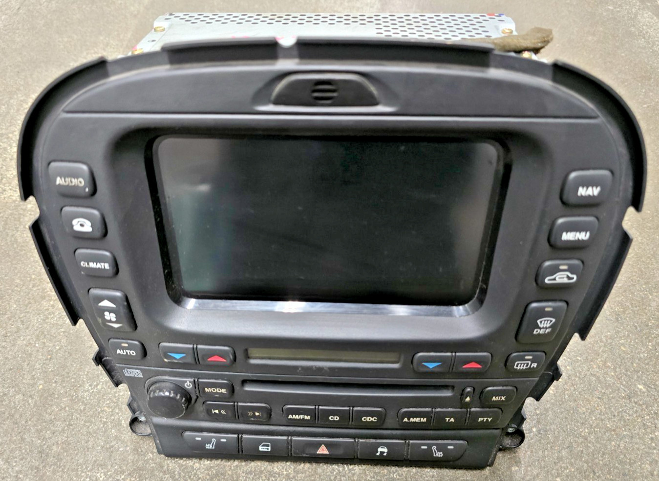 03-08 Jaguar S Type SAT Navigation Climate Control Radio 2R83 10E889 AG Oem Unit