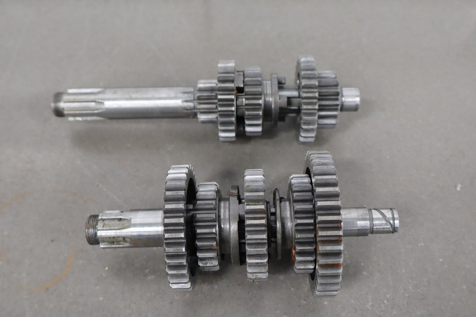 1975 Yamaha DT125 OEM Transmission Assembly Gears Shafts