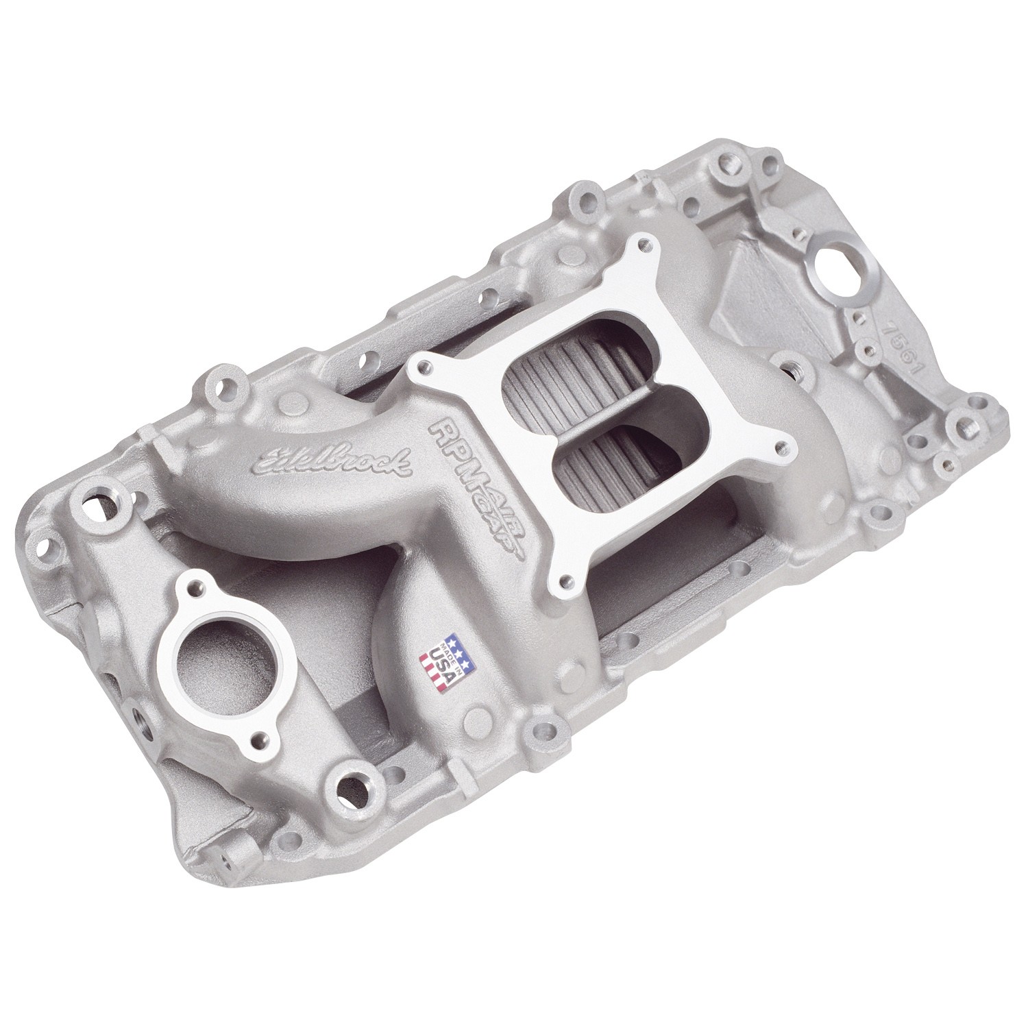 Edelbrock 7561 RPM Air-Gap Intake Manifold for Chevy BBC 2-O 396 454 502