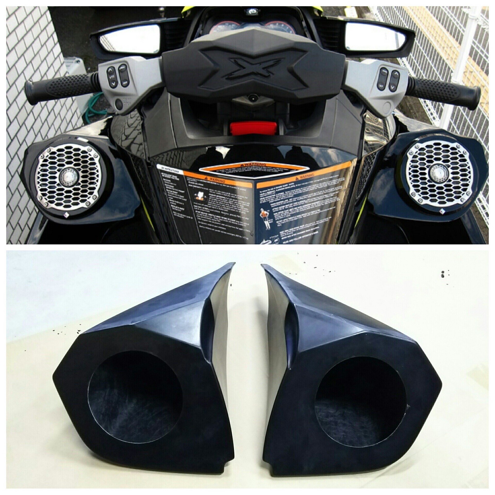 seadoo GTR215 GTR230 RXT260  RXT260as GTX260 speakers box  custom audio